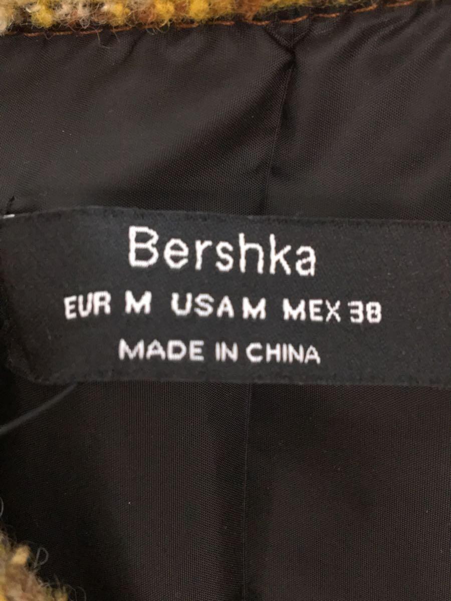 Bershka◆ジャケット/M/ポリエステル/YLW_画像4