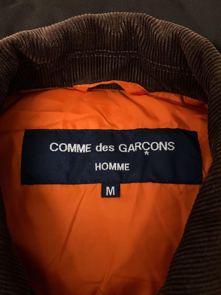 COMME des GARCONS HOMME◆ダウンベスト/M/コットン/KHK/HN-V002_画像3