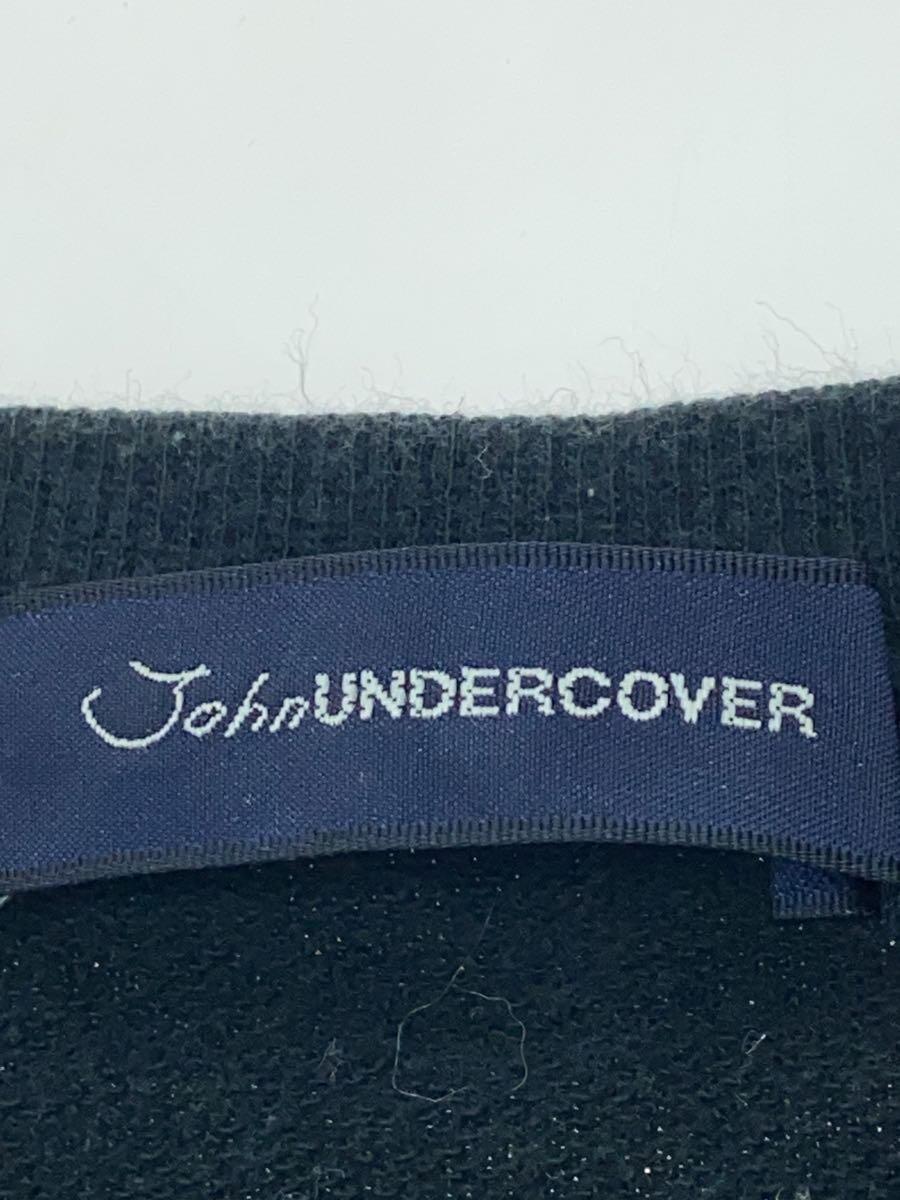 John UNDERCOVER◆カットソー/2/コットン/BLK/ブラック/19SS/タチキリ半袖BIG SWEAT_画像3