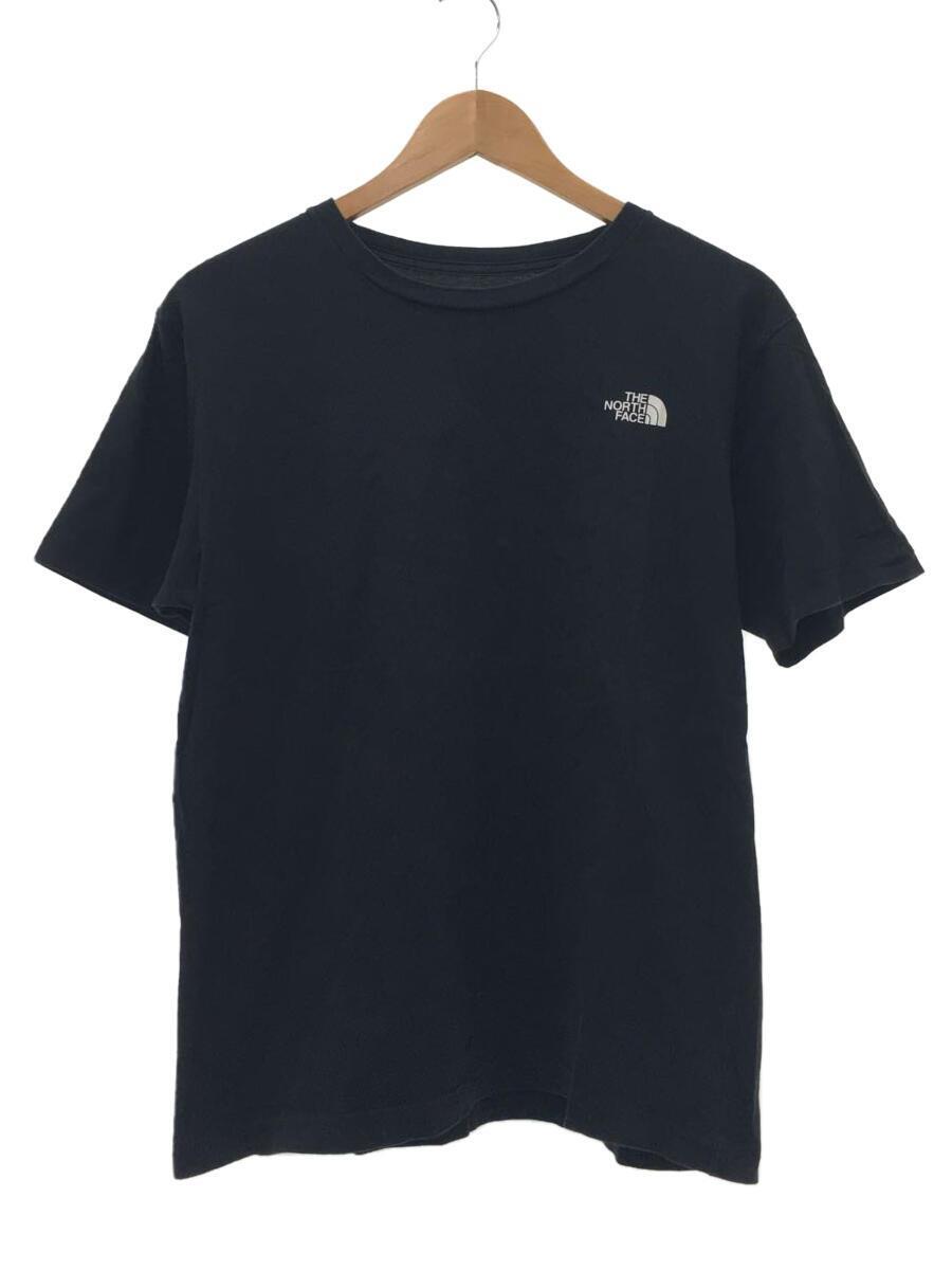 THE NORTH FACE◆S/S NUPTSE CO TEE_ショートスリーブ ヌプシ コットン ティー/M/コットン/BLK_画像1