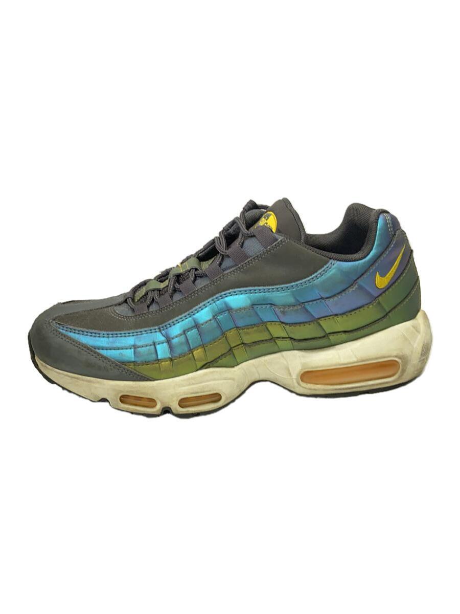 NIKE◆AIR MAX 95 PRM/エアマックスプレミアム/ブラック/538416-022/28.5cm/BLK_画像1