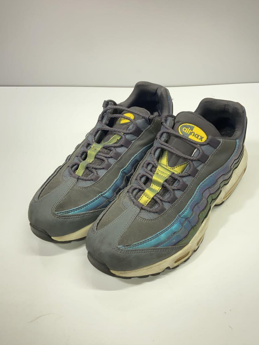 NIKE◆AIR MAX 95 PRM/エアマックスプレミアム/ブラック/538416-022/28.5cm/BLK_画像2