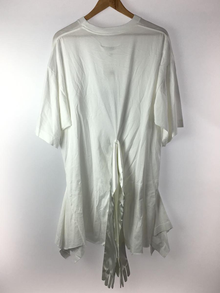 MM6◆SHIRT WITH HANGING SLEEVES/S/コットン/WHT/無地/S62CT0_画像2