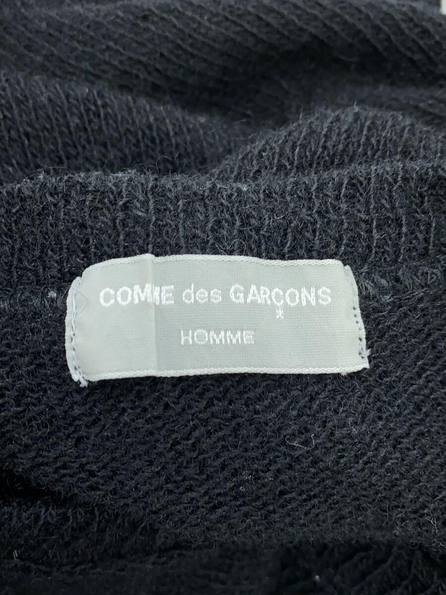 COMME des GARCONS HOMME◆セーター(厚手)/-/ウール/BLK/無地/HT-040280_画像3
