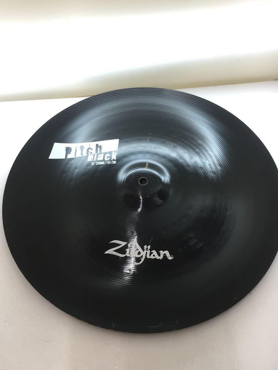Zildjian◆打楽器その他/Zildjian pitch black/18 CHINA/45cm/廃版/