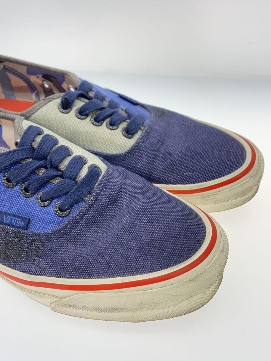 VANS◆VAULT/オーセンティック LX CRAZY NAVY MIX/ローカットスニーカー/28.5cm/IDG_画像7