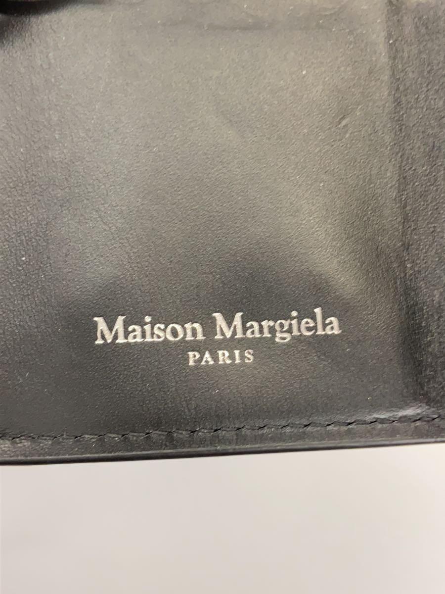 Maison Margiela◆キーケース/レザー/BLK/2021年_画像3