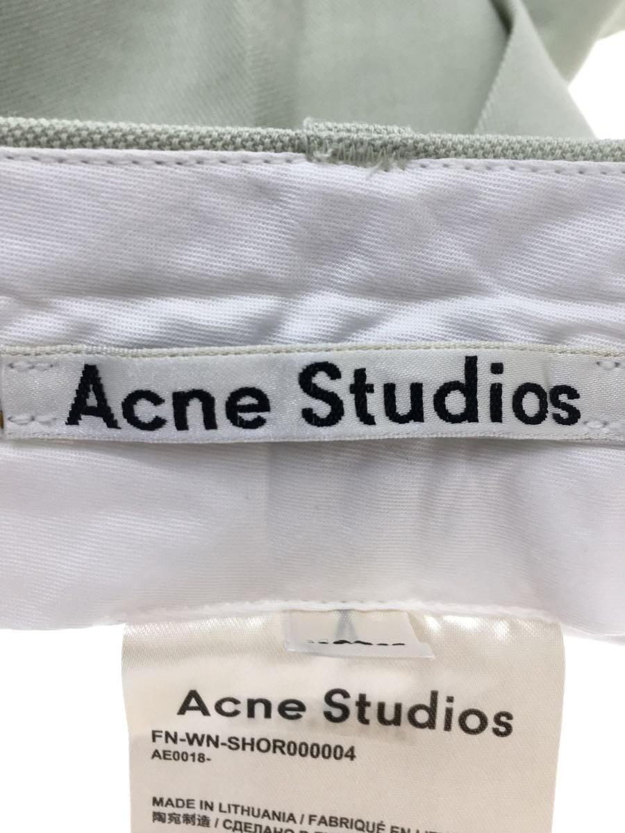 Acne Studios(Acne)◆ショートパンツ/34/コットン/グリーン_画像4