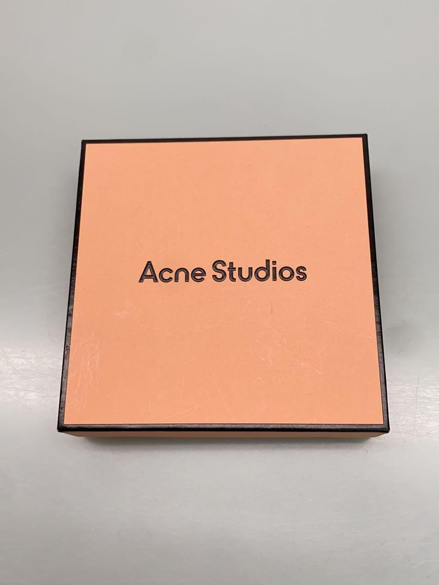 Acne Studios(Acne)◆3つ折り財布/レザー/BLK/無地/メンズ/ミニウォレット_画像8