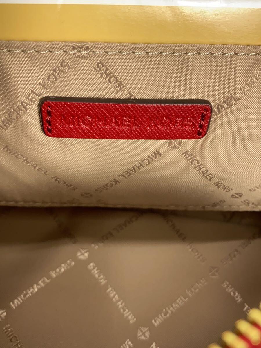 MICHAEL KORS◆ポーチ/-/RED/35H9GGFU3L_画像7