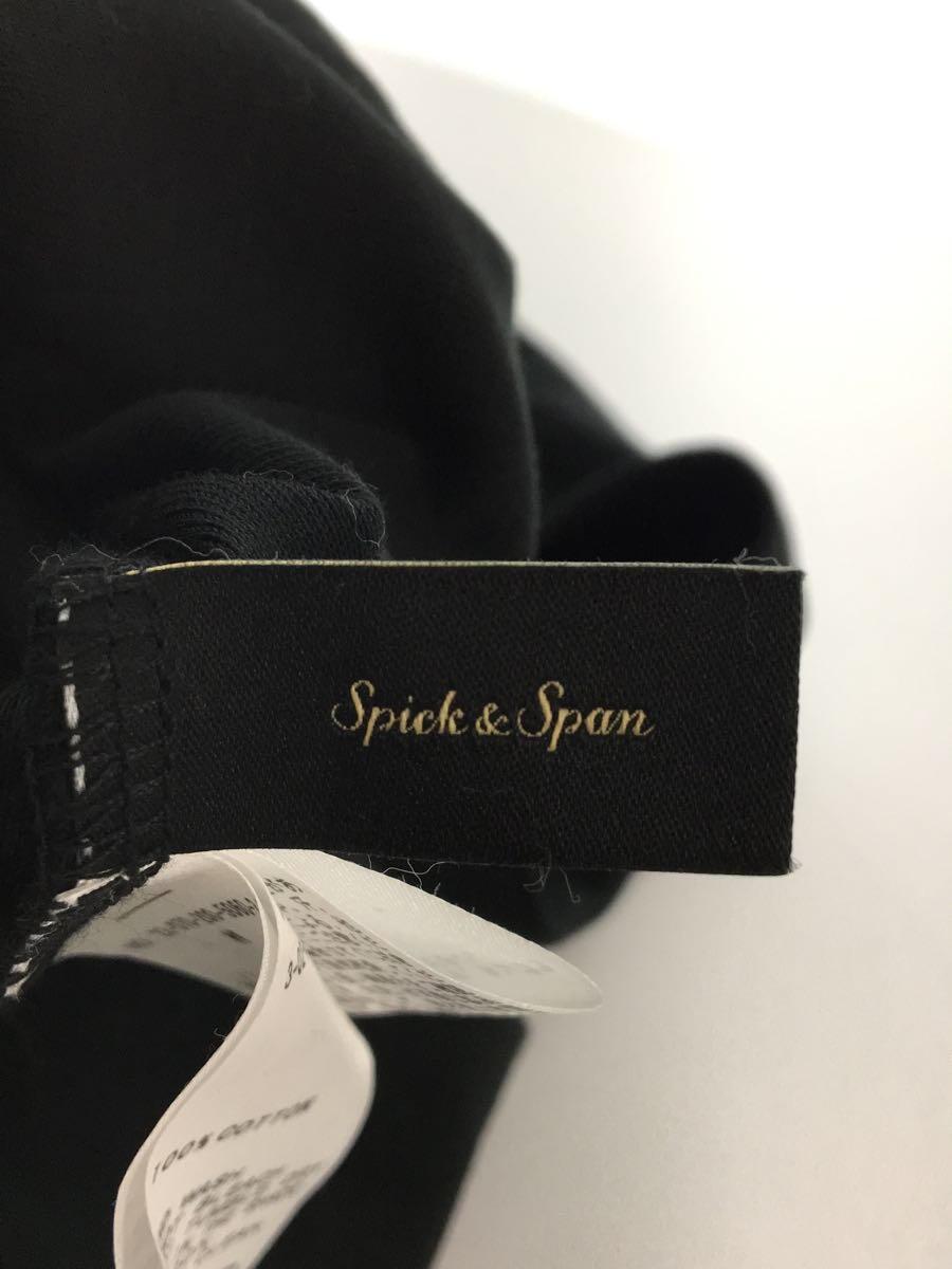 Spick&Span◆ノースリーブカットソー/-/コットン/BLK/無地/22-070-200-5060-2-0_画像3