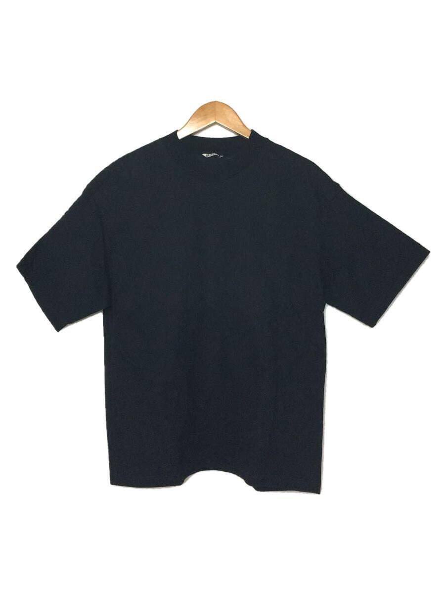 AURALEE◆20SS/STAND UP TEE/Tシャツ/4/コットン/BLK/A20ST01SU