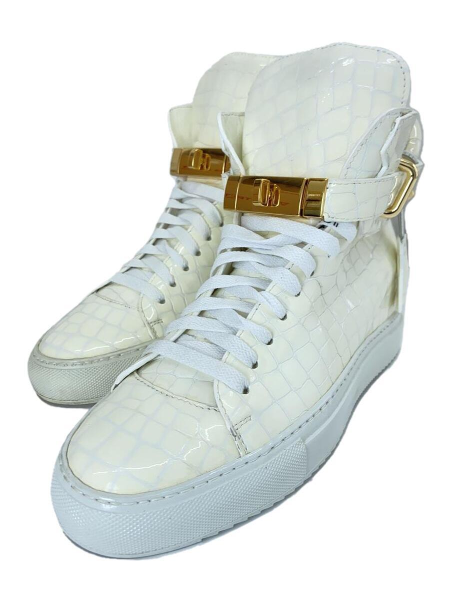 BUSCEMI◆ハイカットスニーカー/41/WHT_画像1