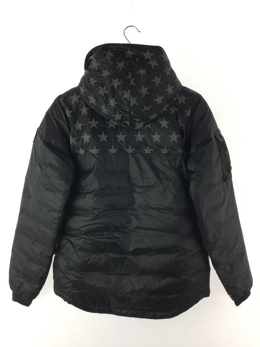 CANADA GOOSE◆CRAWFORD HOODY/ダウンジャケット/M/ポリエステル/BLK/5050L_画像2