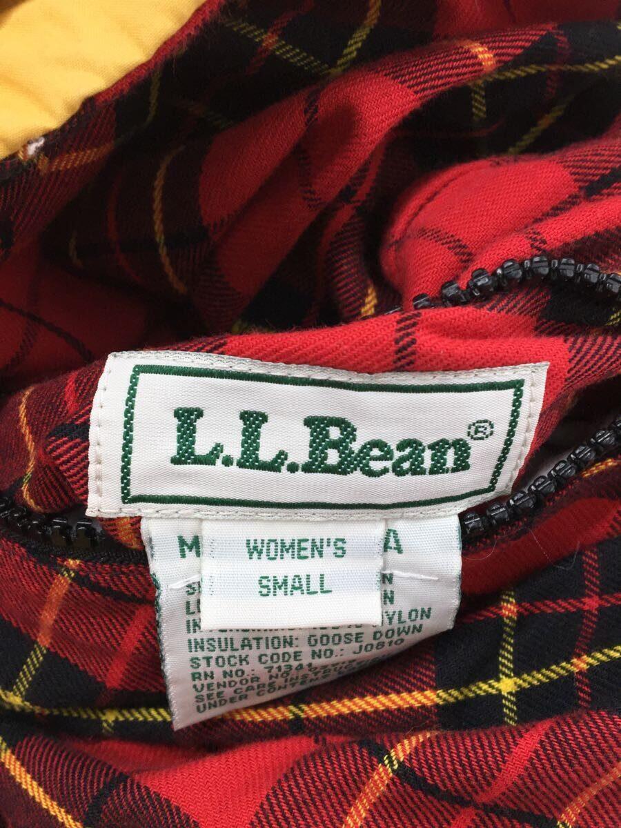 L.L.Bean◆ダウンジャケット/S/コットン/YLW_画像3