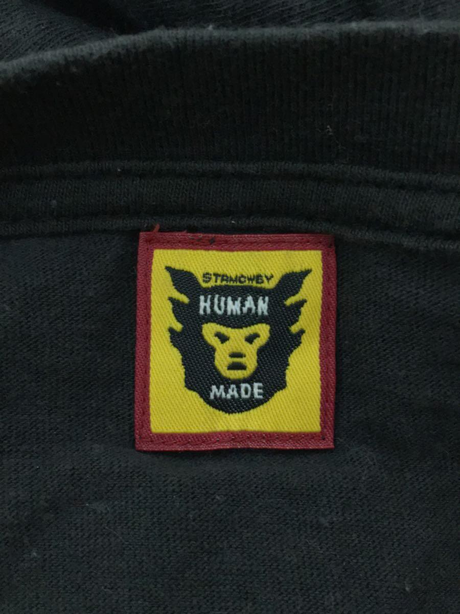 HUMAN MADE◆Tシャツ/L/コットン/BLK/03-6712-2511_画像3