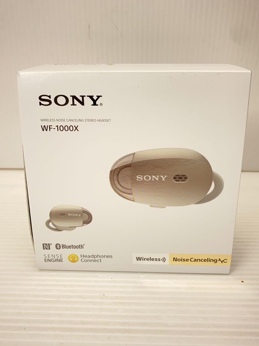 SONY◆イヤホン・ヘッドホン WF-1000X (N) [シャンパンゴールド]_画像6