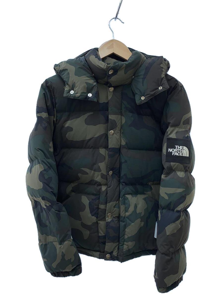 THE NORTH FACE◆ダウンジャケット/M/ナイロン/マルチカラー/カモフラ/ND91421_画像1