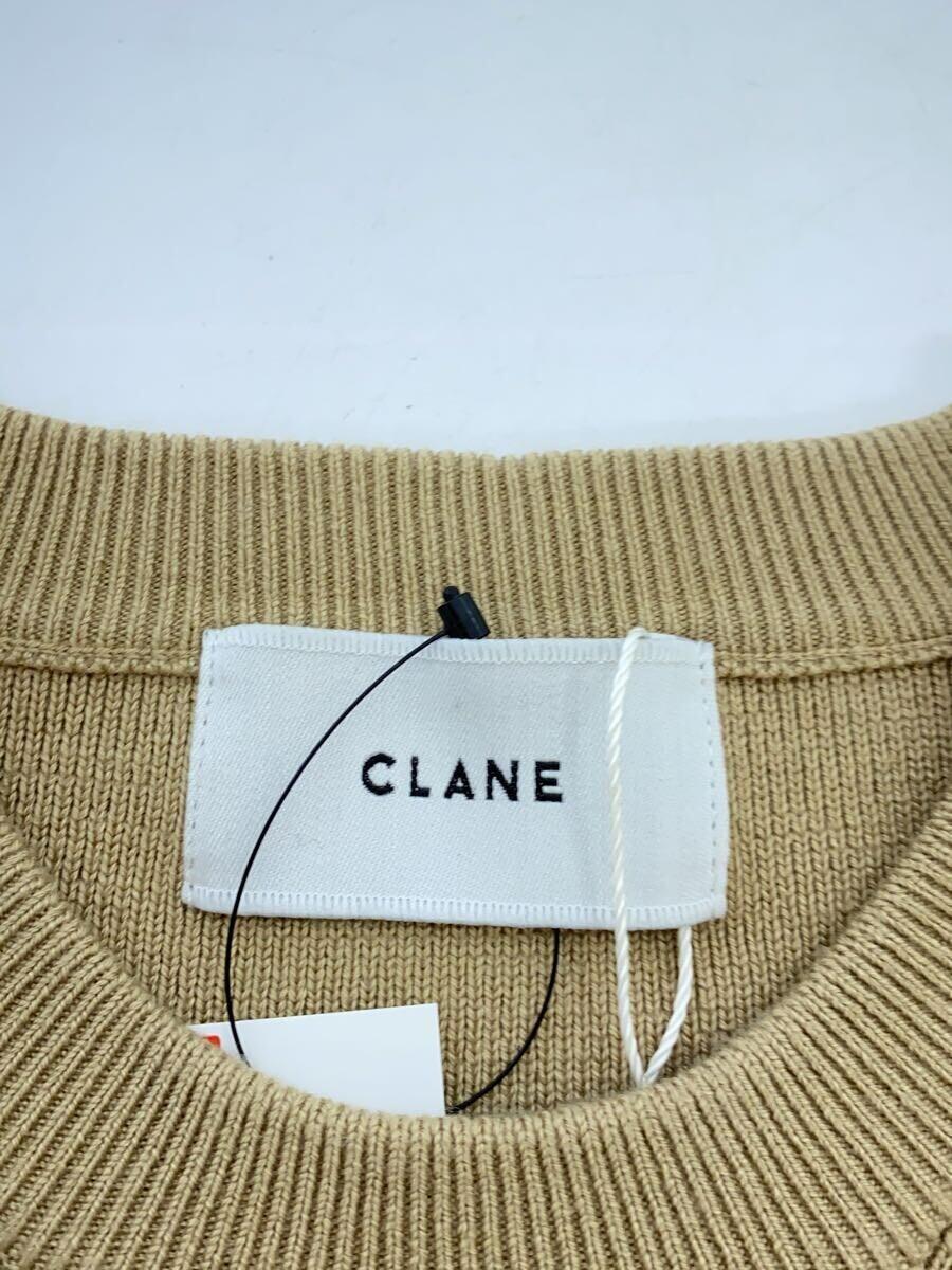 CLANE◆セーター(薄手)/2/レーヨン/CML_画像3