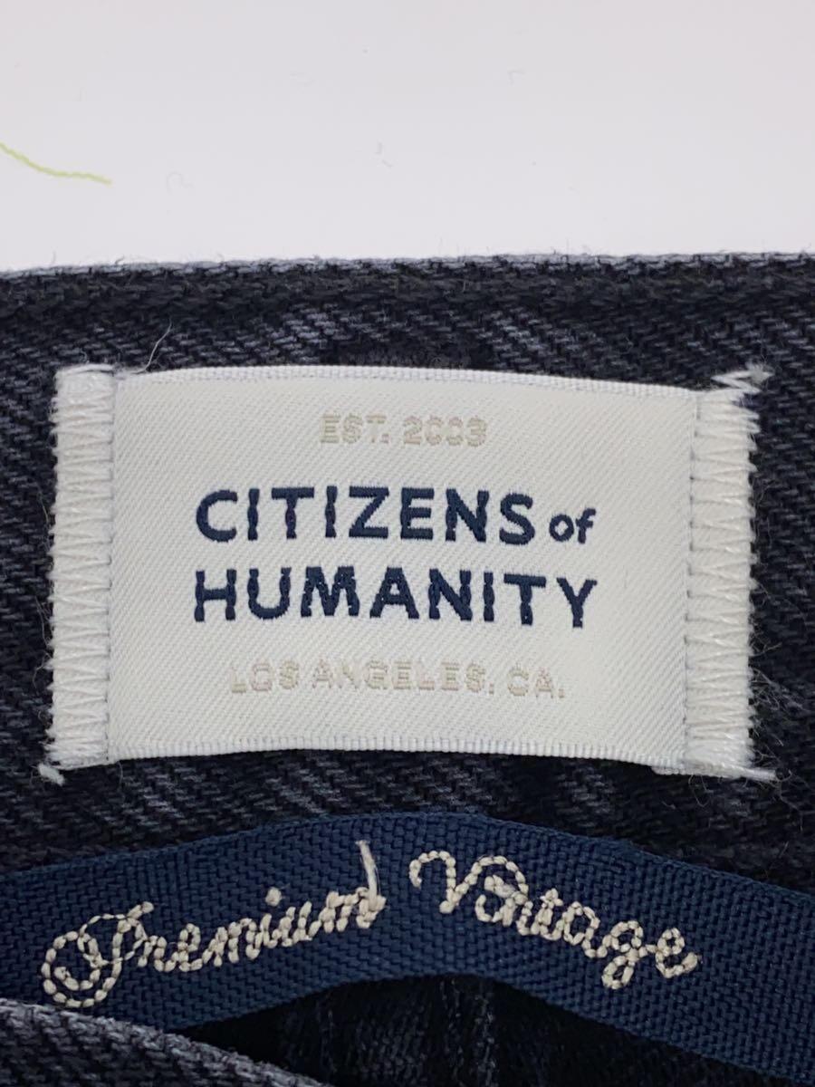 Citizens of humanity*Horseshoe Jean/ широкий брюки /ko Kuhn / машина b/26/ Denim /BLK/1972-3007