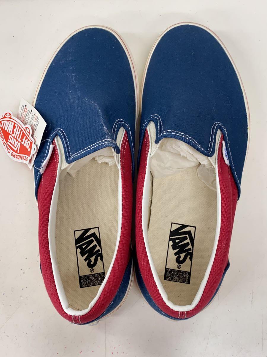 VANS◆ローカットスニーカー/28cm/BLU/コットン/V98R SD2_画像3