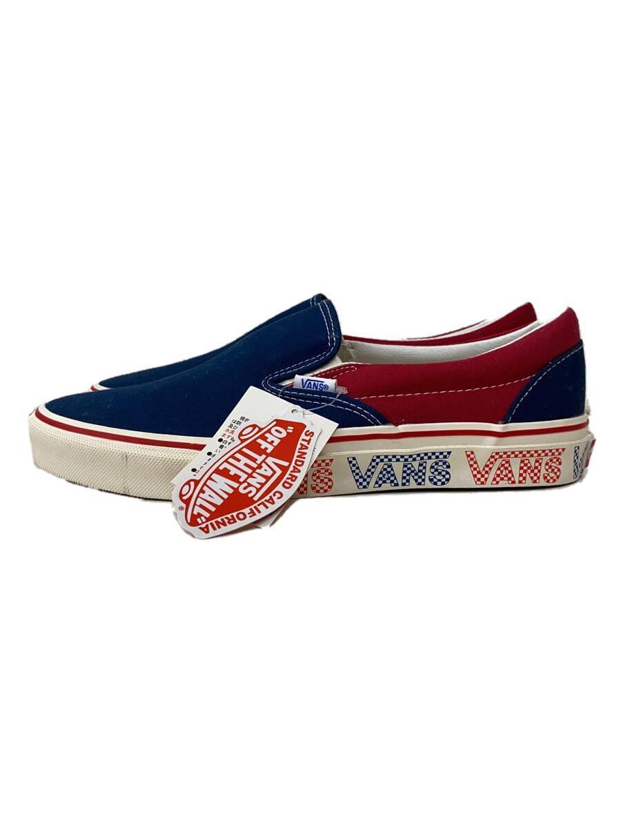 VANS◆ローカットスニーカー/28cm/BLU/コットン/V98R SD2_画像1