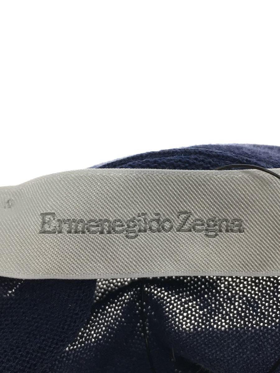 Ermenegildo Zegna◆ポロシャツ/L/コットン/NVY_画像3