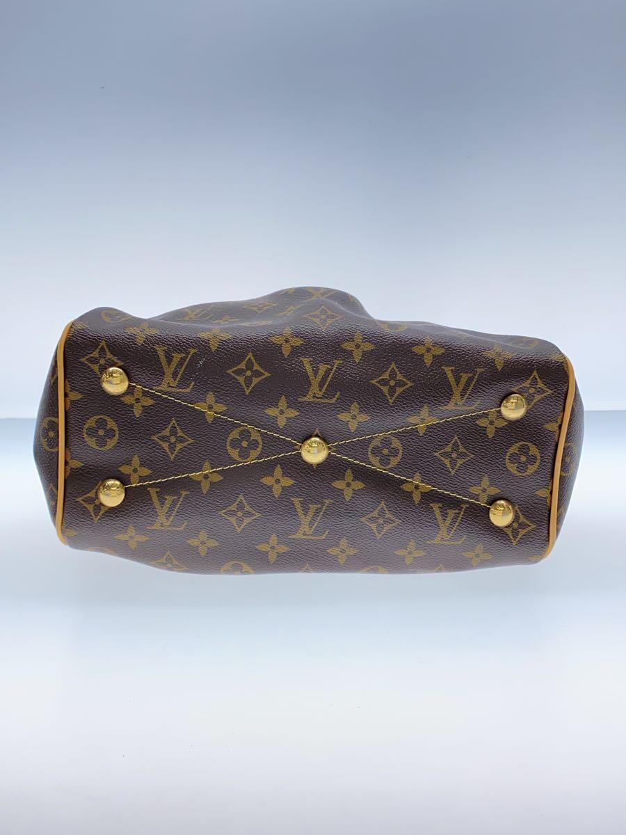 LOUIS VUITTON◆ティヴォリPM_モノグラム・キャンバス_BRW/PVC/BRW_画像4