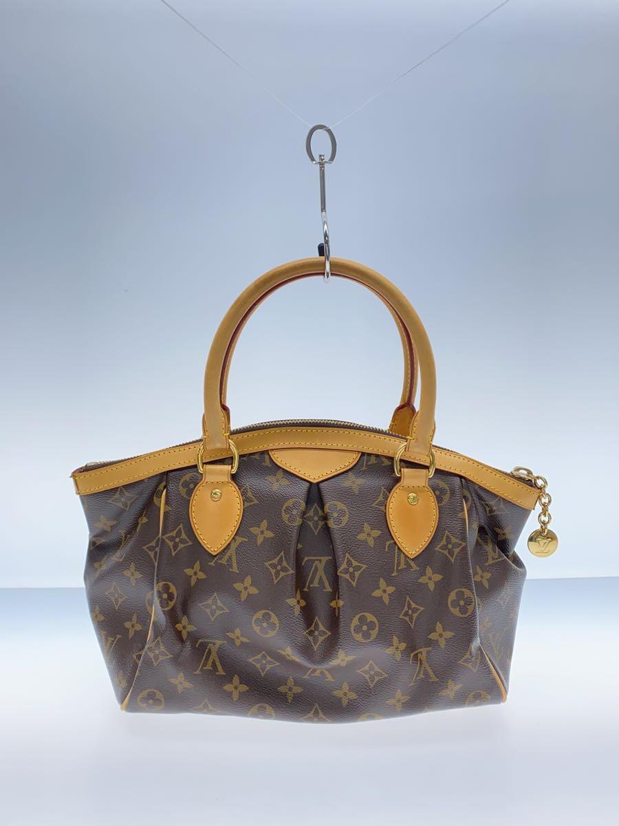 LOUIS VUITTON◆ティヴォリPM_モノグラム・キャンバス_BRW/PVC/BRW_画像3