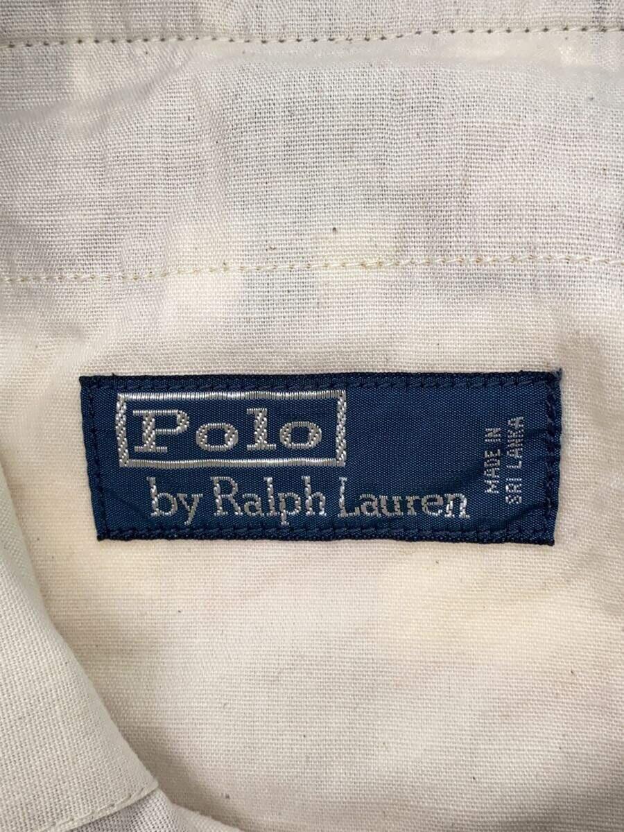 POLO RALPH LAUREN◆ショートパンツ/30/リネン/マルチカラー/チェック/MNBLSHOM4N00135/ハーフパンツ_画像4