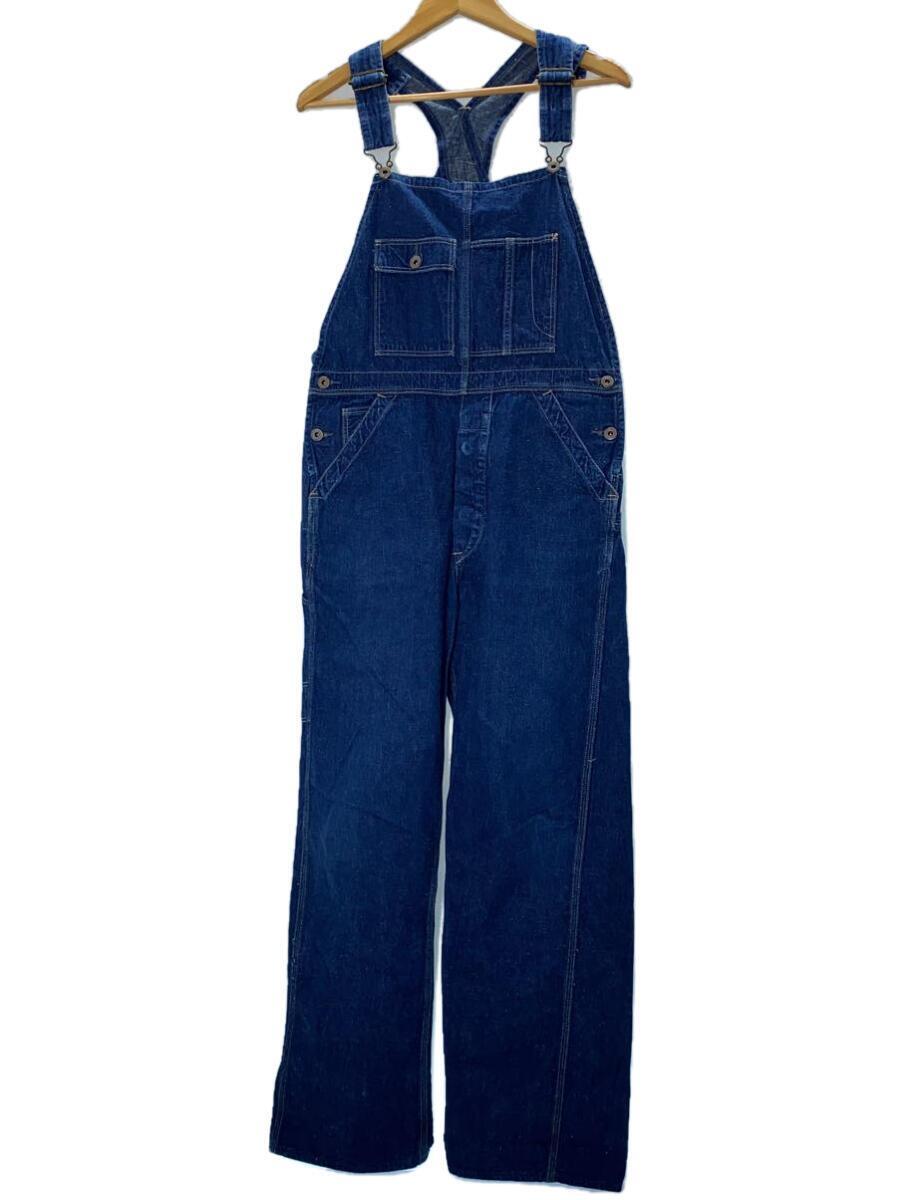 orSlow◆1930s DENIM OVERALL/デニムオーバーオール/月桂樹ボタン/サビ加工/S/IND