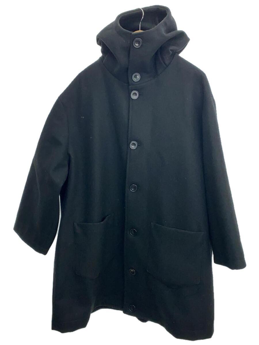 MOD.1 Oversize Hooded Coat/CINI VENEZIA/コート/ウール/ブラック
