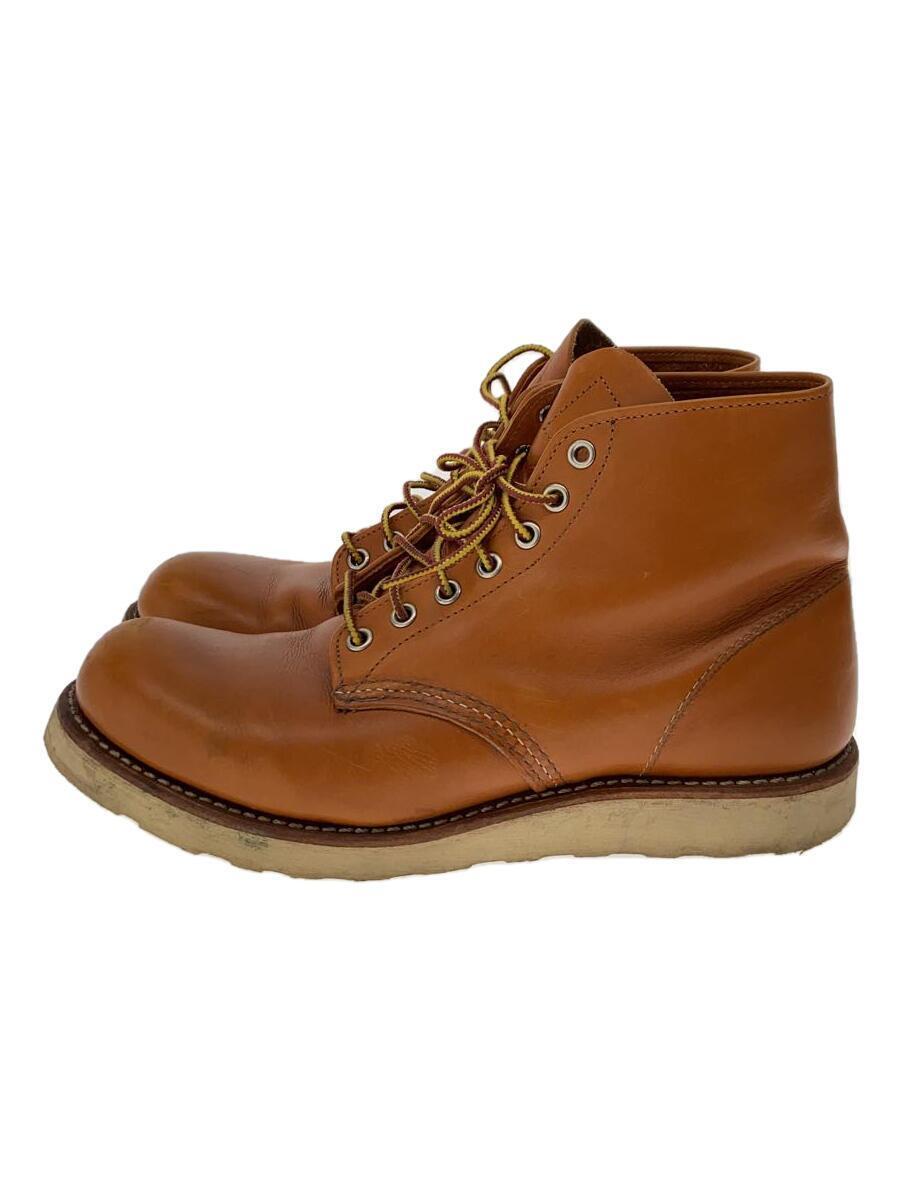 RED WING◆レースアップブーツ・6インチクラシックラウンドトゥ/US8.5/キャメル/アイリッシュセッター/9871_画像1