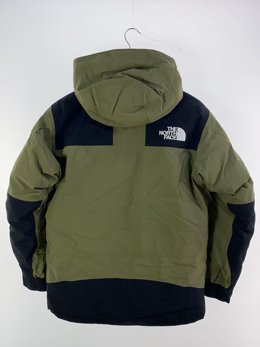 THE NORTH FACE◆MOUNTAIN DOWN JACKT_マウンテンダウンジャケット/XS/ナイロン/KHK_画像2