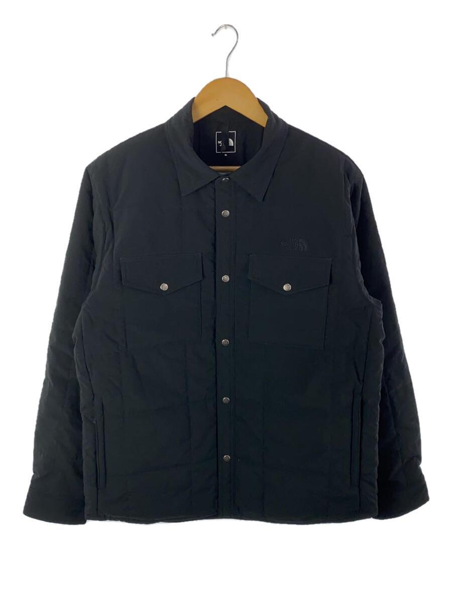 THE NORTH FACE◆MEADOW WARM SHIRT_メドウウォームシャツ/XL/ポリエステル/BLK_画像1