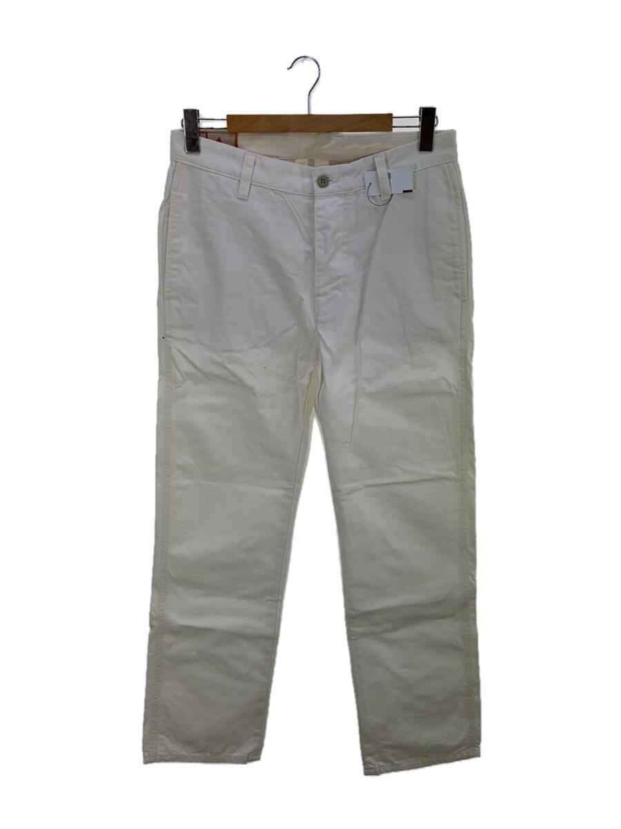 NUDIE JEANS◆ボトム/31/コットン/WHT/無地_画像1