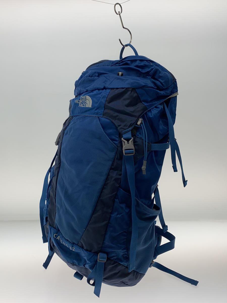 THE NORTH FACE◆リュック/ナイロン/BLU/無地/NM61310_画像2