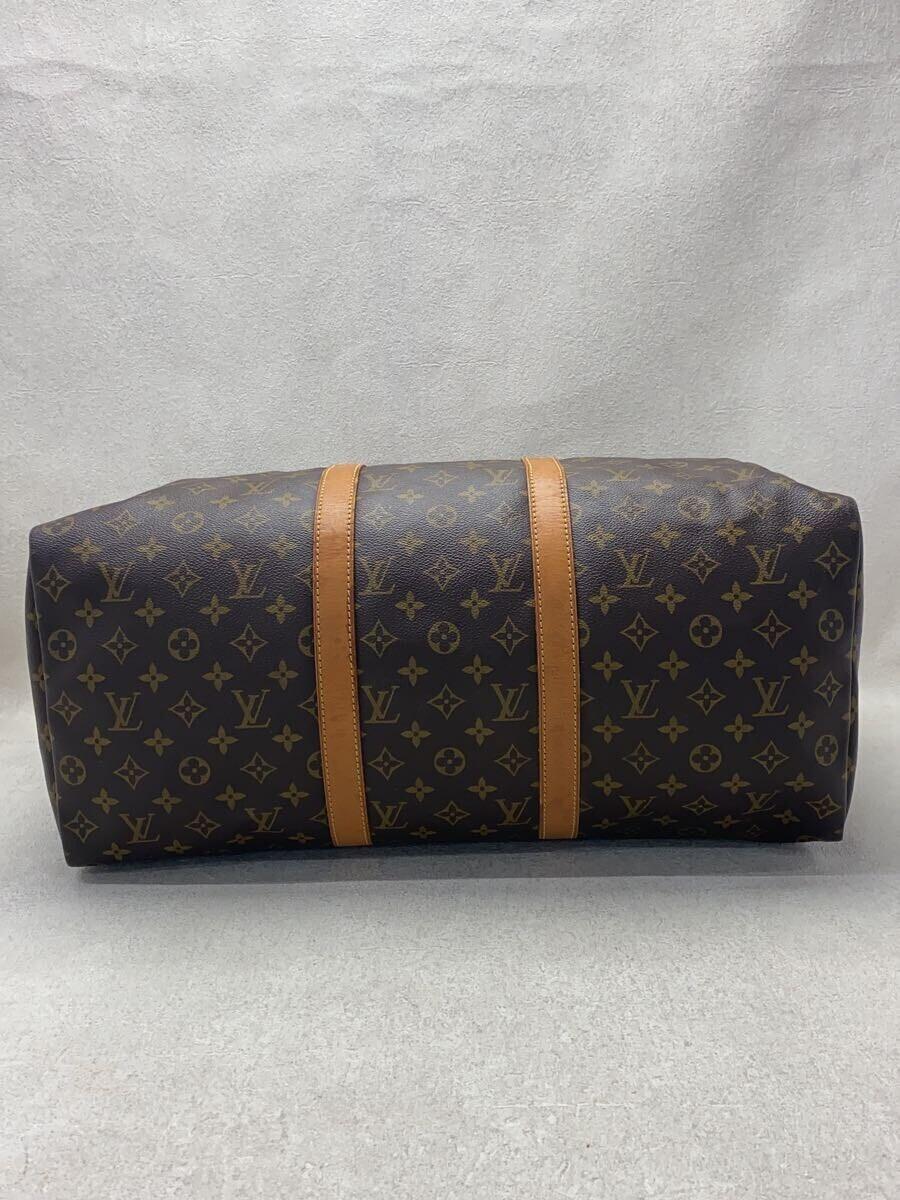 LOUIS VUITTON◆キーポル50_モノグラム・キャンバス_BRW/PVC/BRW_画像4