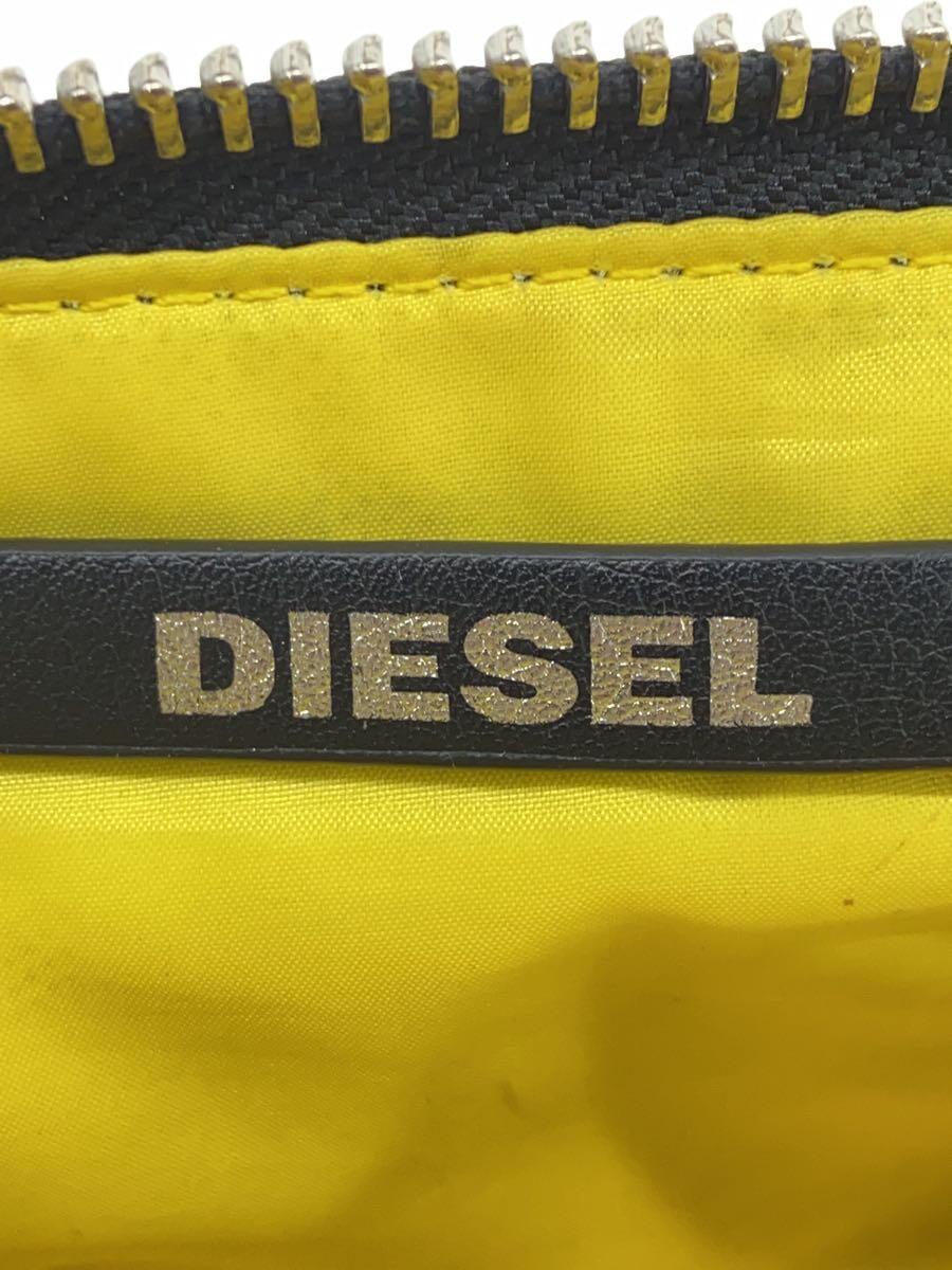 DIESEL◆ショルダーバッグ/ナイロン/BLK/金具剥がれ有_画像5