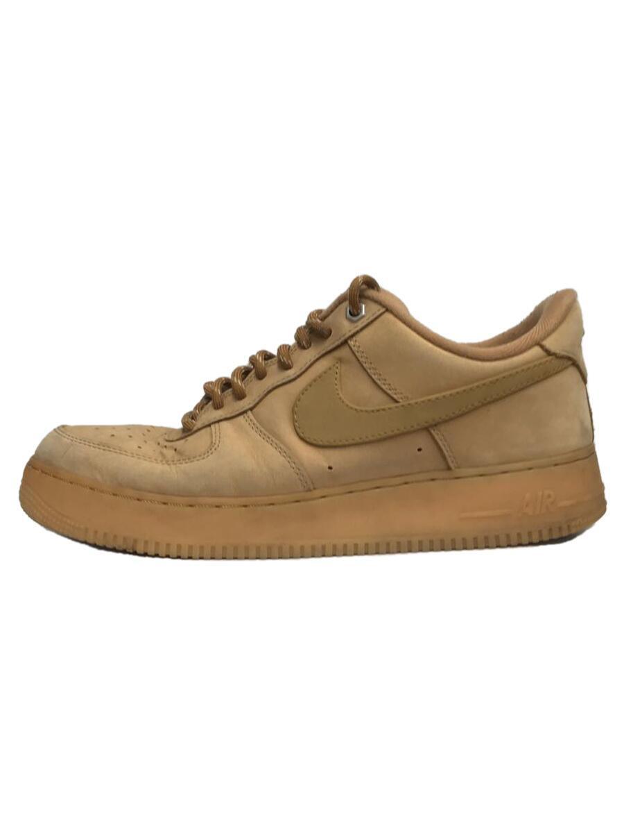 NIKE◆AIR FORCE 1 07 WB/CJ9179-200/エアフォース/キャメル/28cm/CML/スウェード