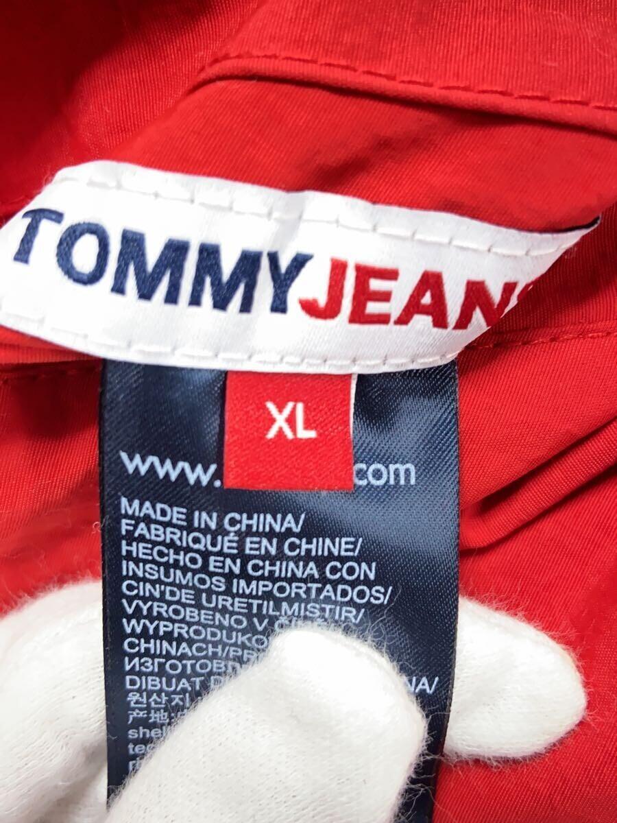 TOMMY JEANS◆フリースジャケット/XL/ナイロン/WHT/6800439285/トミージーンズ_画像4