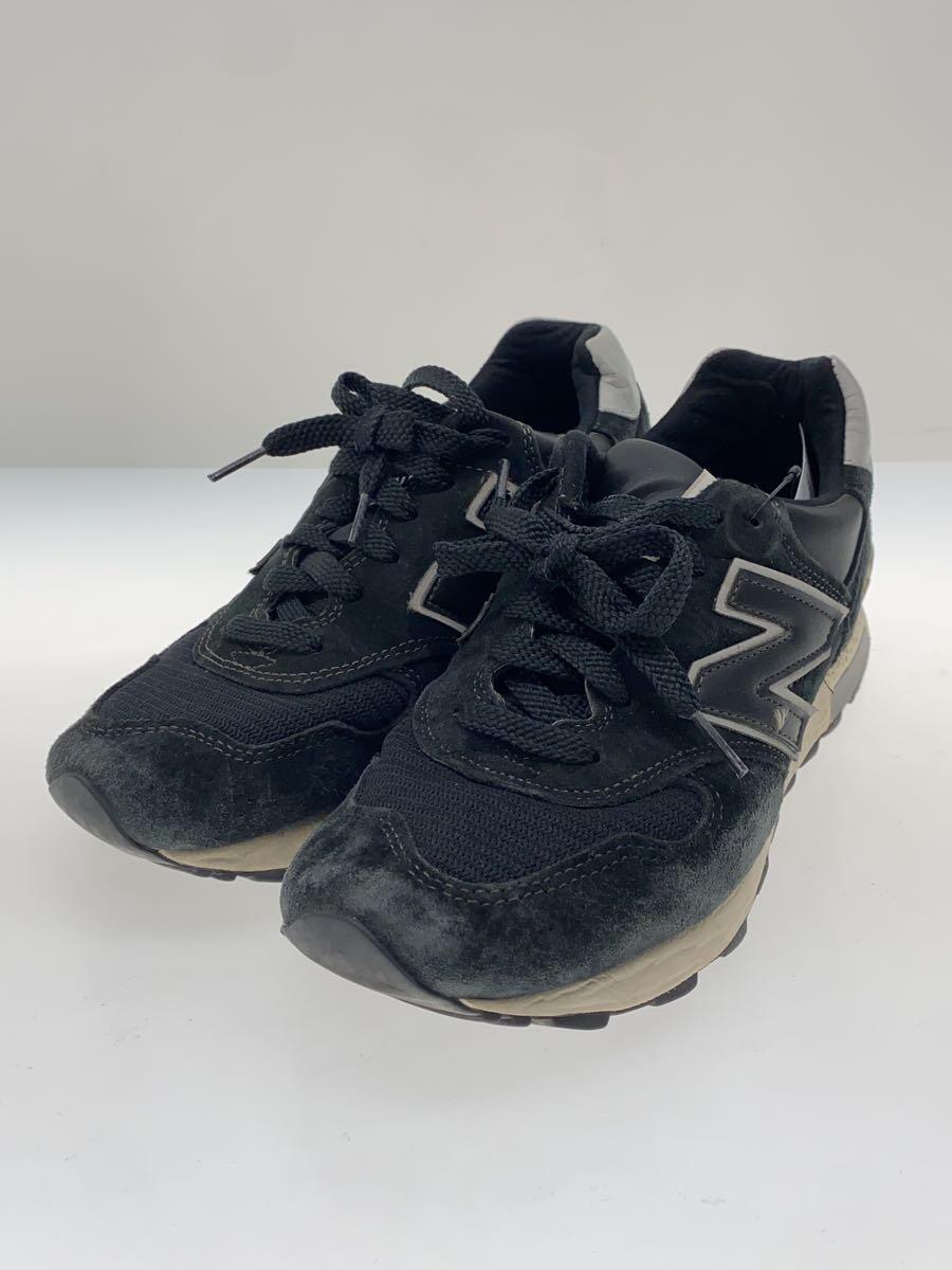 NEW BALANCE◆ローカットスニーカー/24.5cm/BLK/スウェード/M1400BKS_画像2