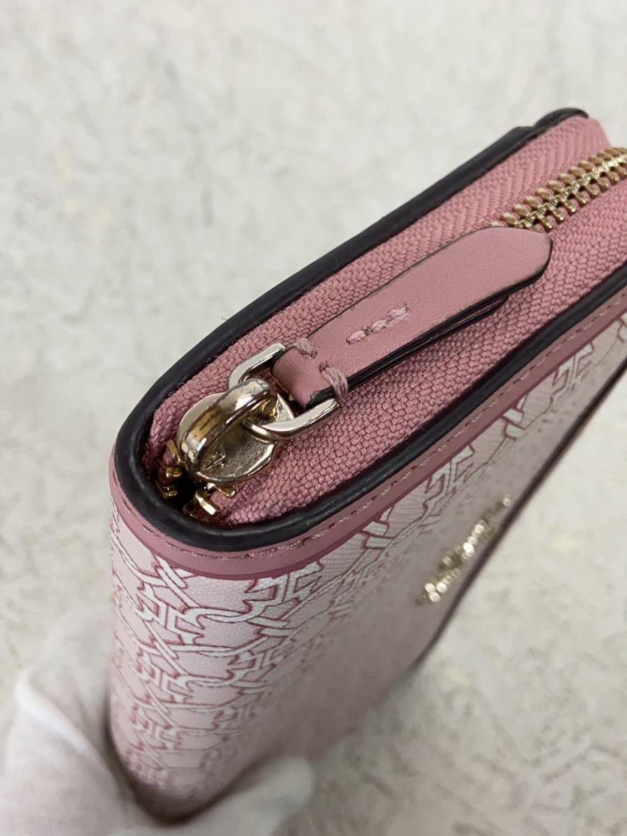 kate spade new york◆長財布/レザー/PNK/総柄/レディース/WLRU6295_画像8