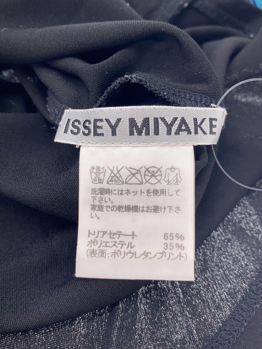 ISSEY MIYAKE◆半袖ブラウス/2/-/IM44JH512_画像3