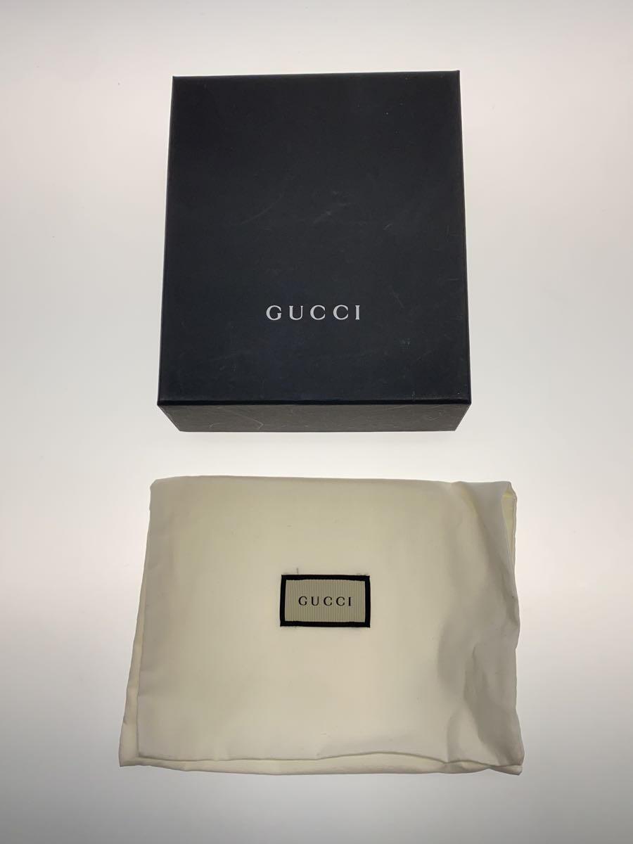 GUCCI◆2ツ折サイフ_GGキャンバス/キャンバス/BRW/総柄/レディース_画像7