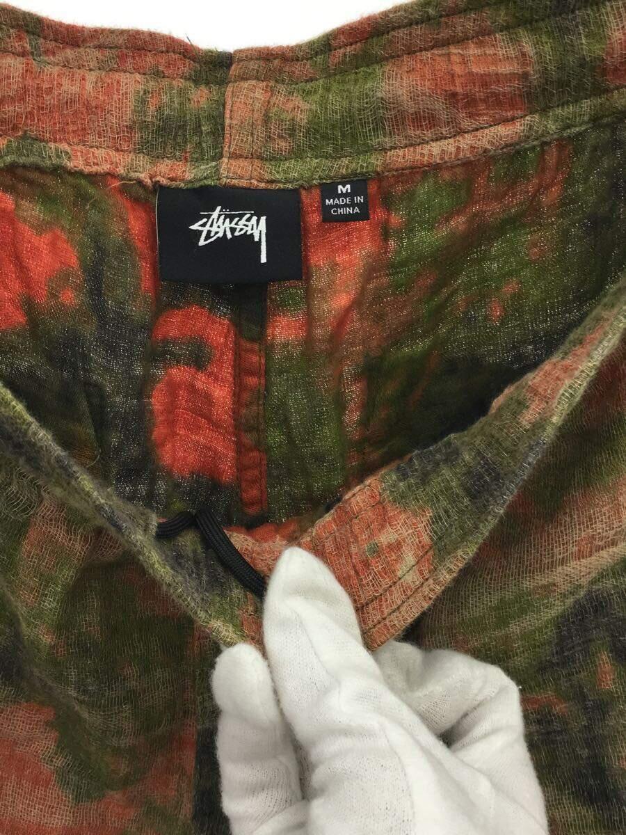 STUSSY◆ボトム/M/コットン/GRN_画像3