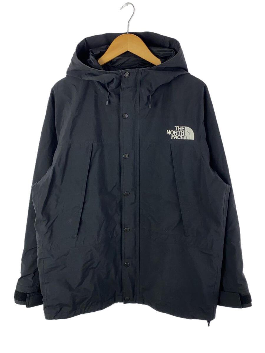 THE NORTH FACE◆MOUNTAIN LIGHT JACKET_マウンテンライトジャケット/L/ナイロン/BLK_画像1