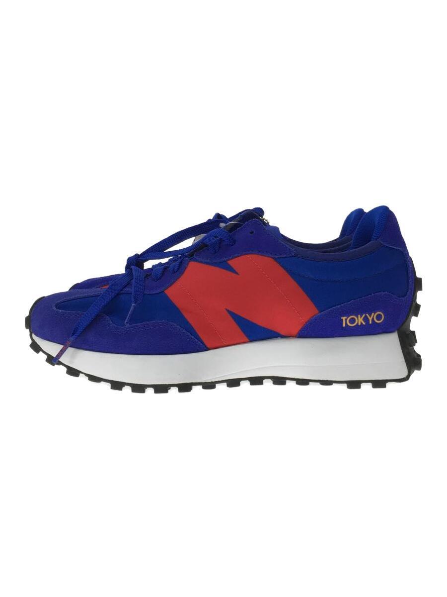 NEW BALANCE◆×FC東京/MS327TKO/27cm/BLU/MS327TKO_画像1