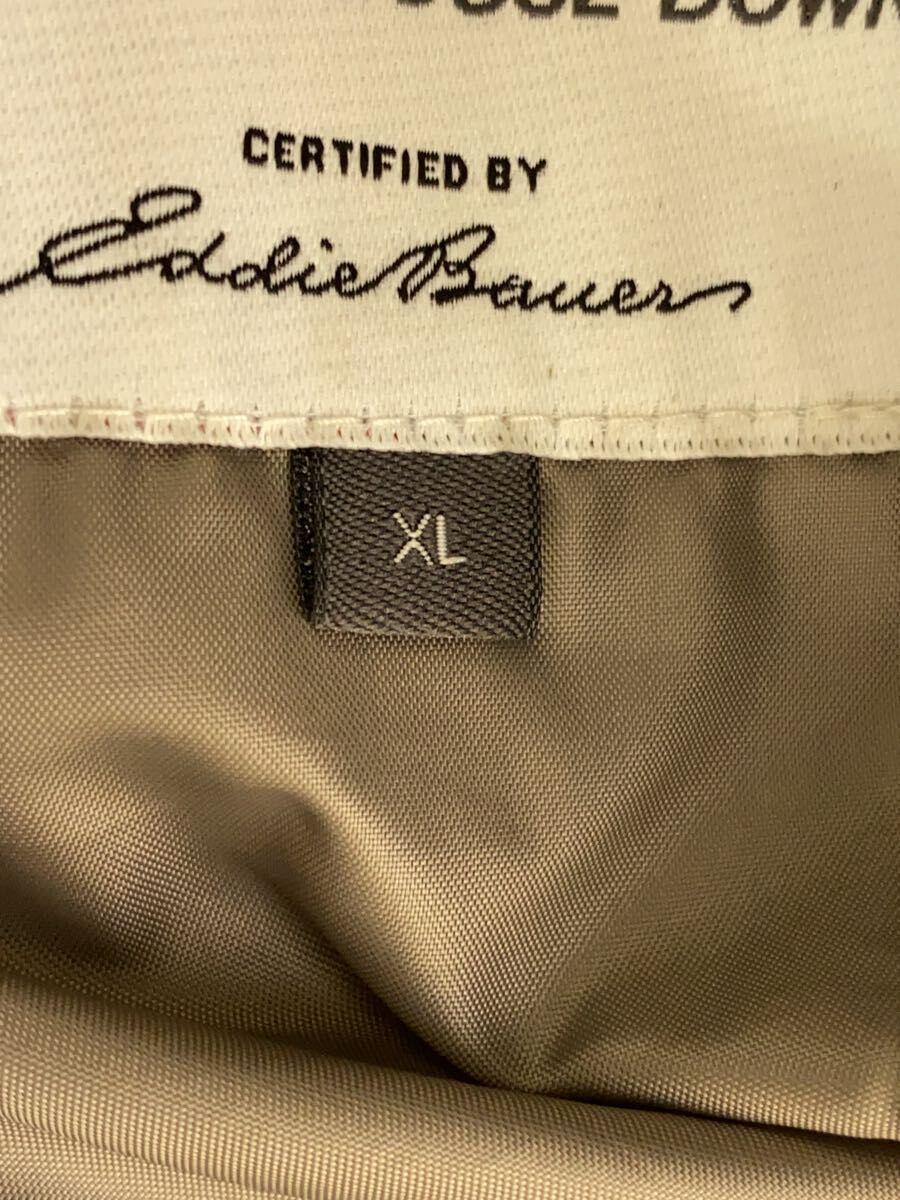 EDDIE BAUER◆ダウンジャケット/XL/ナイロン/GRY/無地/001-9126/752071_画像4