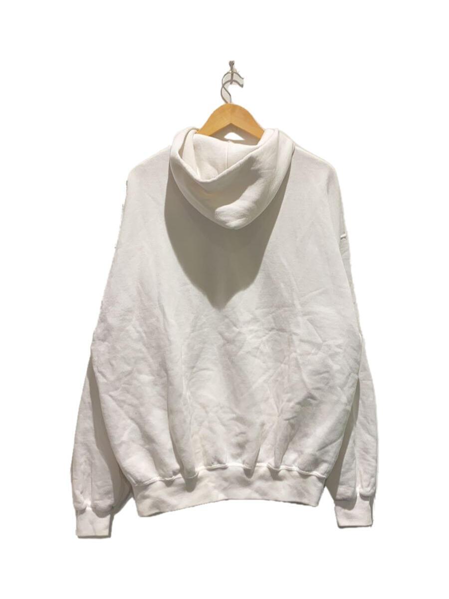 RUSSELL ATHLETIC◆90s Zip-Up Hoodie ジップパーカー/XXL/WHT_画像2